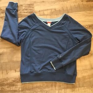 Danskin faux layer sweatshirt.